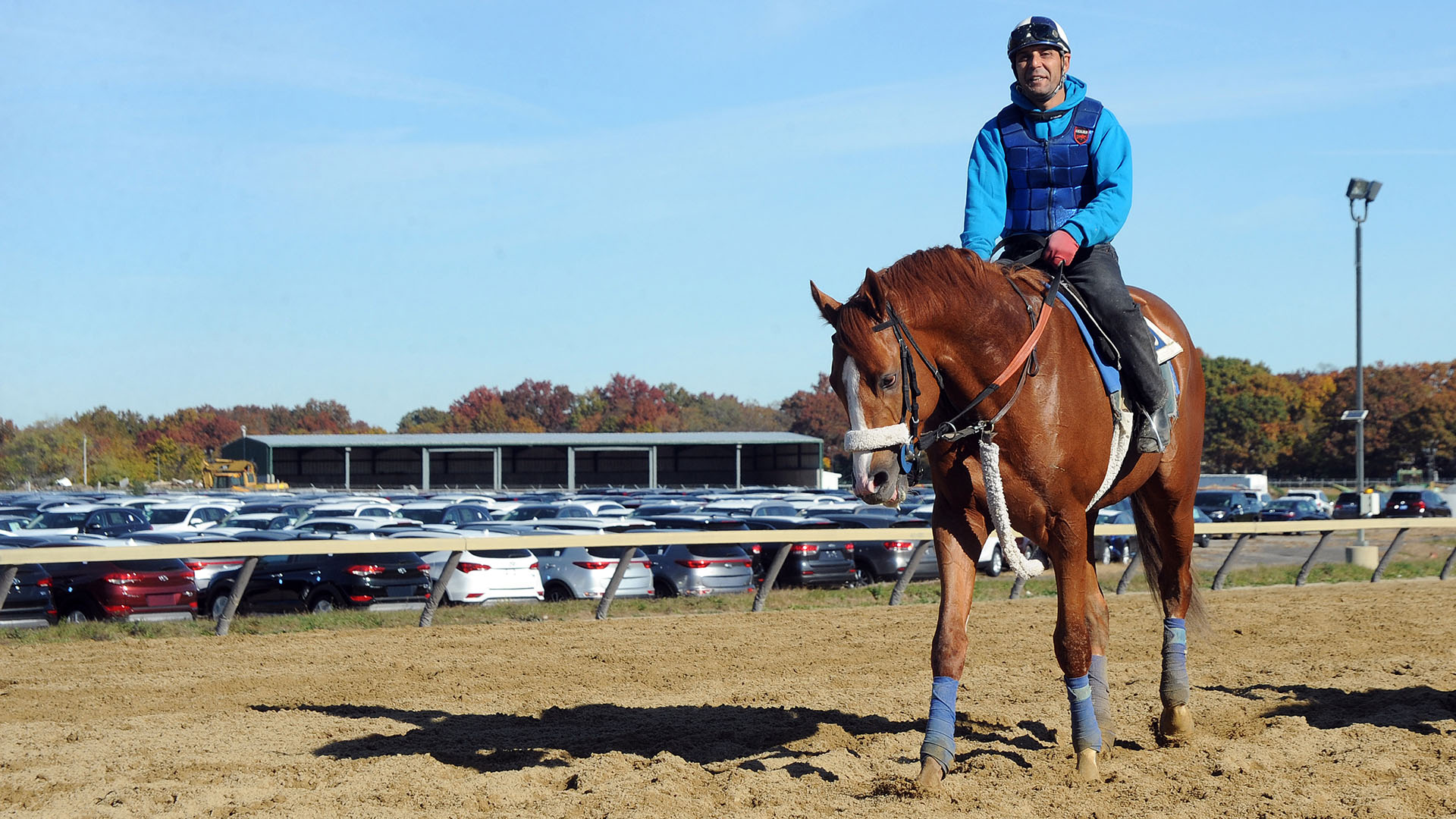 Holy Grail at Belmont Park.