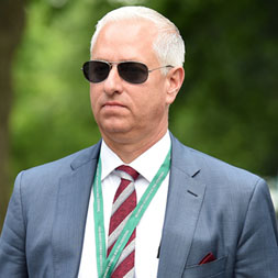 Hall of Fame member and Centennial Farms thoroughbred racing partnerships trainer Todd Pletcher.