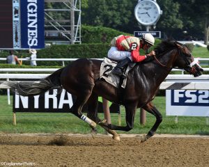 Adulator wins at Saratoga Race Course.