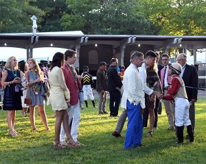 Rocketry finishes second in the prestigious G2 Woodford Reserve Brooklyn at Belmont Park for Centennial Farms thoroughbred racing partnership.