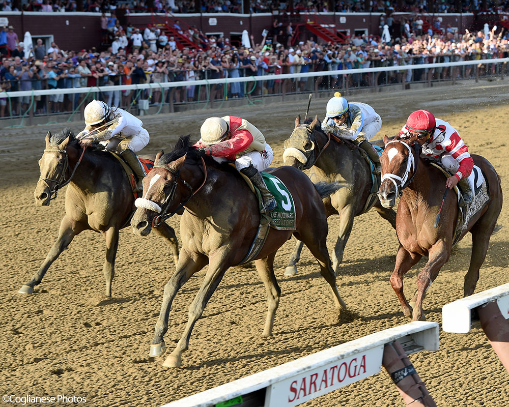Preservationist takes the prestigious G1 Woodward at Saratoga Race Course for Centennial Farms thoroughbred racing partnership.