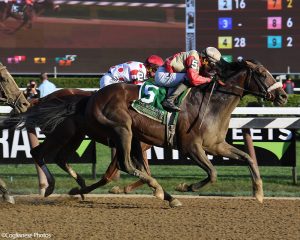 Preservationist takes the prestigious G1 Woodward at Saratoga Race Course for Centennial Farms thoroughbred racing partnership.