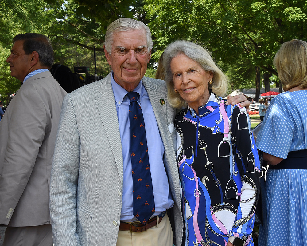 Members of the Centennial Farms' 2022 Hamilton LLC Thoroughbred racing partnership that owns Illuminare (City of Light - I Still Miss You), before winning an allowance at Saratoga Race Course with Irad Ortiz, Jr. aboard.