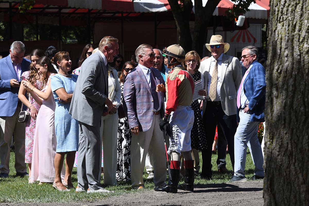 Antiquarian (Preservationist - Lifetime Memory, by Istan), the 2022 Preservationist LLC Thoroughbred racing partnership through Centennial Farms, winner of the G1 Jockey Club Gold Cup at Saratoga, a Win And You're In Race for the Breeders' Cup Classic.