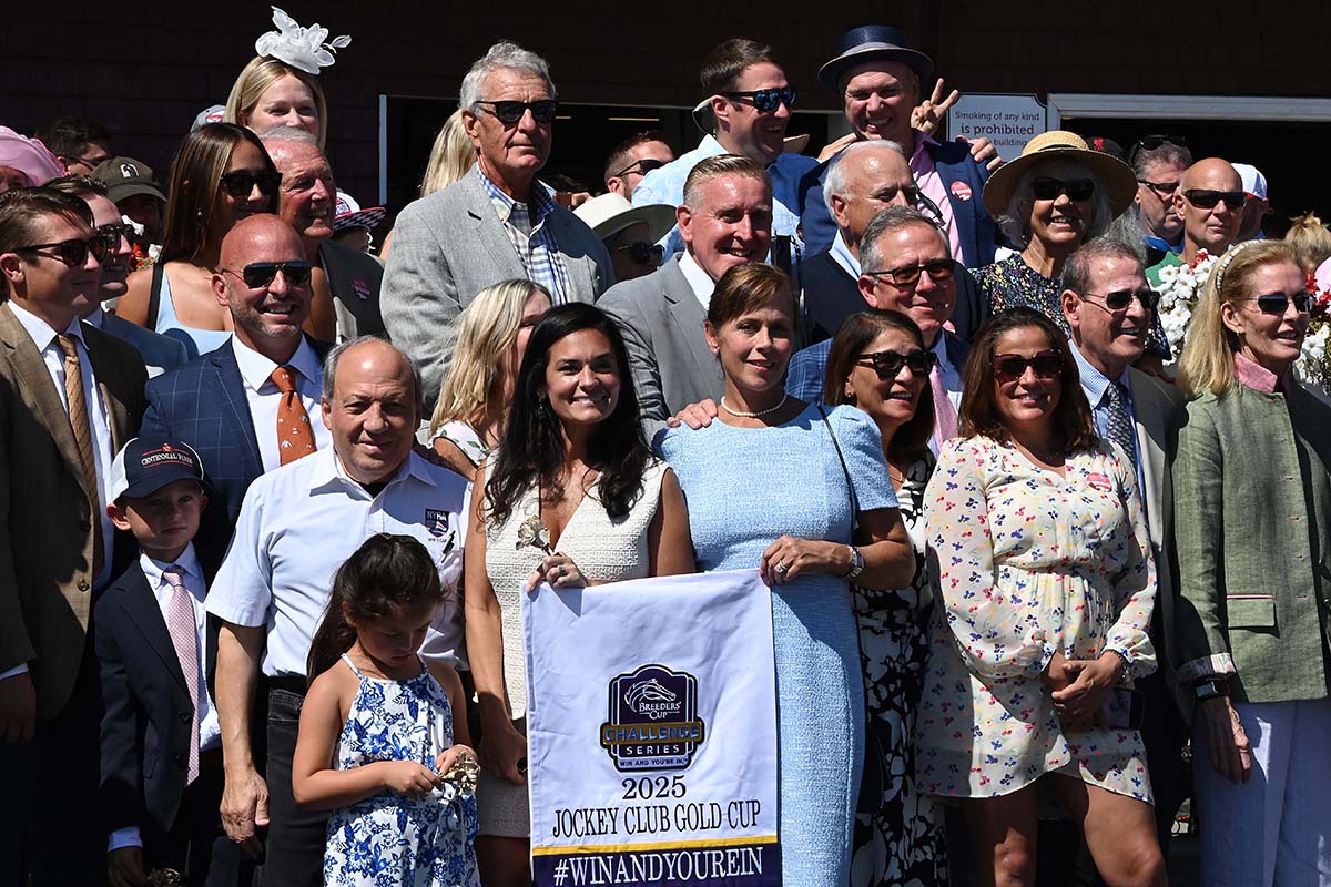 Antiquarian (Preservationist - Lifetime Memory, by Istan), the 2022 Preservationist LLC Thoroughbred racing partnership through Centennial Farms, winner of the G1 Jockey Club Gold Cup at Saratoga, a Win And You're In Race for the Breeders' Cup Classic.