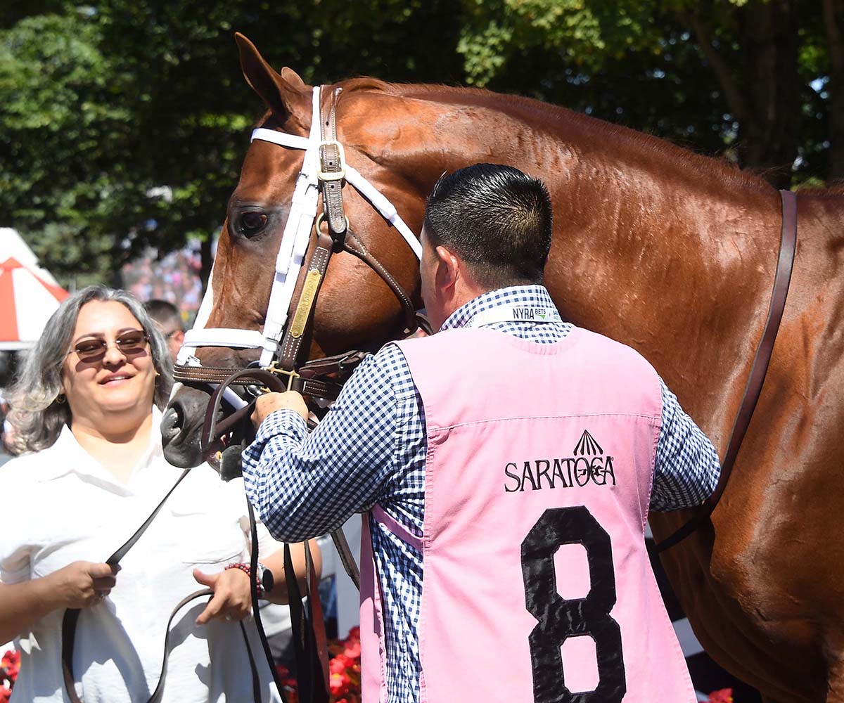 Antiquarian (Preservationist - Lifetime Memory, by Istan), the 2022 Preservationist LLC Thoroughbred racing partnership through Centennial Farms, winner of the G1 Jockey Club Gold Cup at Saratoga, a Win And You're In Race for the Breeders' Cup Classic.